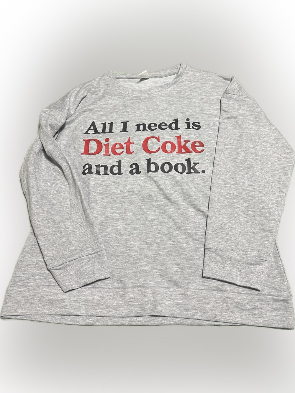Women’s XL Diet Coke Sweatshirt